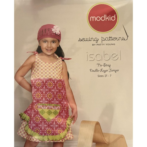 Girls Double Layer Jumper Pattern - Picture 2 of 3